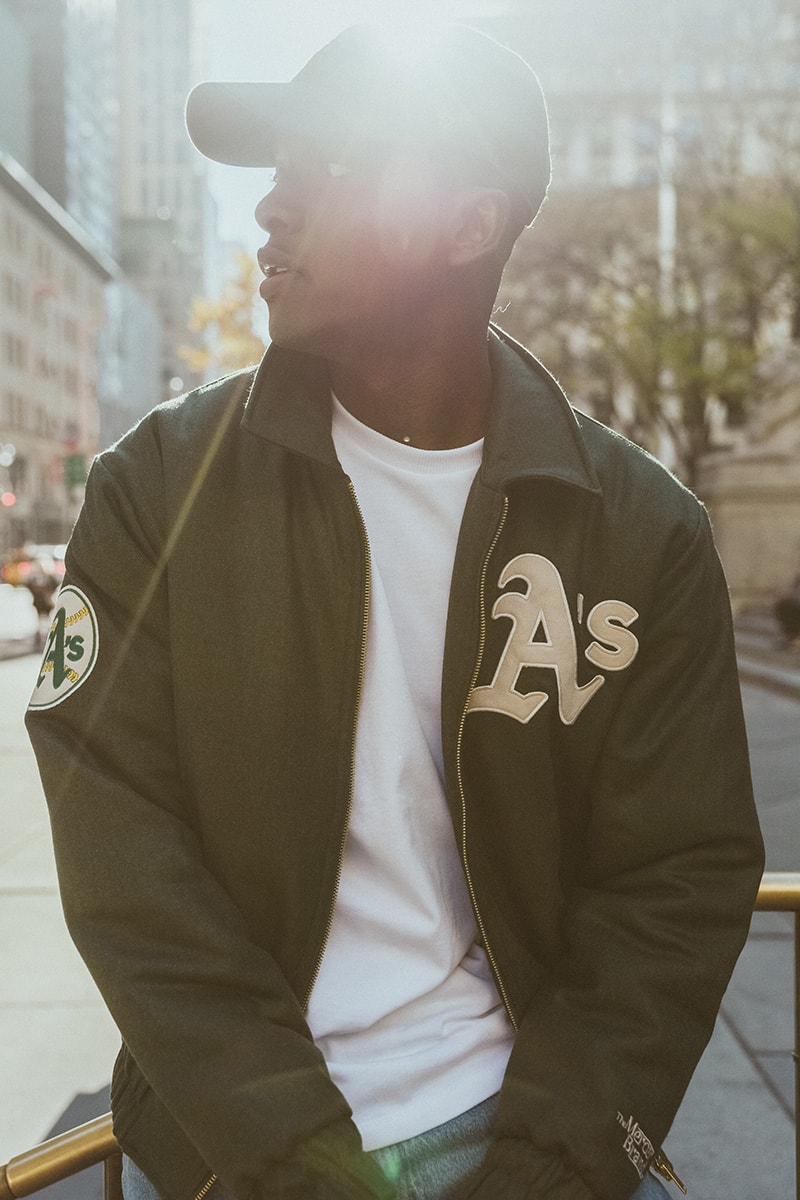 Mercer Amsterdam x MLB '47 Capsule Collaboration collection Loro Piana New York Yankees Chicago White Sox Oakland A’s Los Angeles Dodgers New York Mets Info