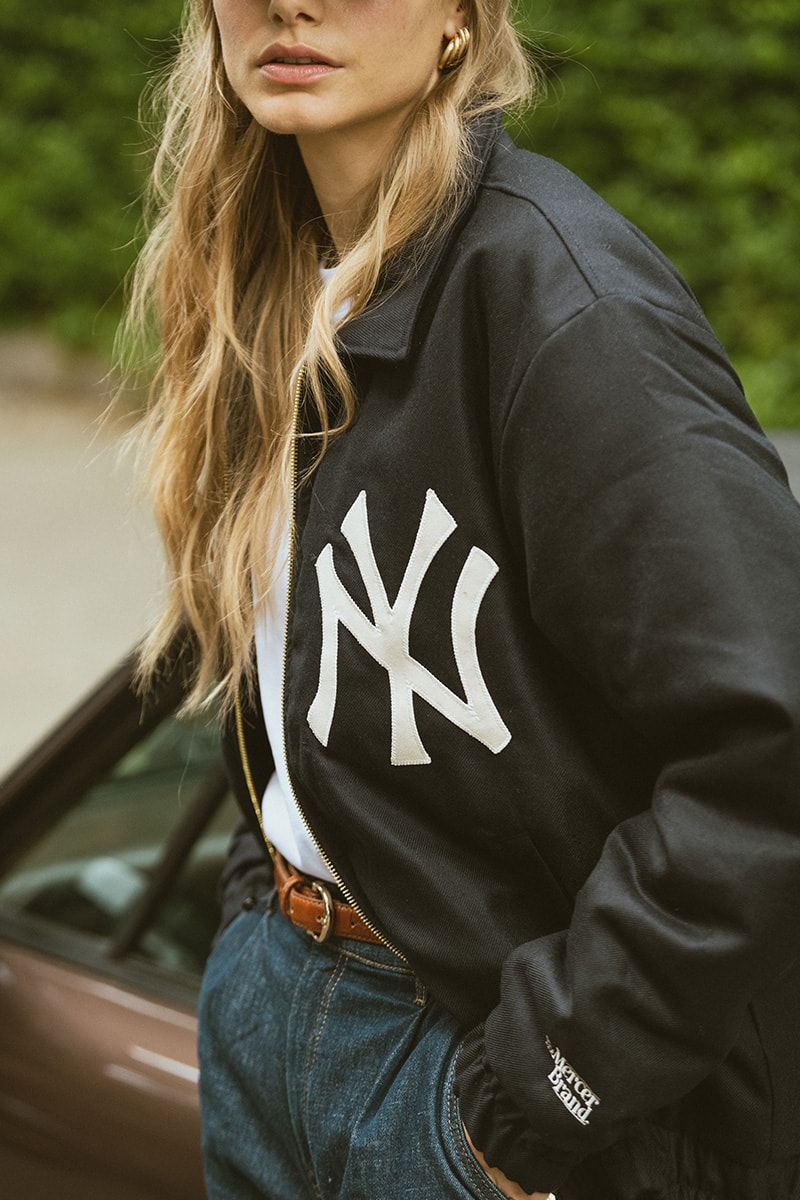 Mercer Amsterdam x MLB '47 Capsule Collaboration collection Loro Piana New York Yankees Chicago White Sox Oakland A’s Los Angeles Dodgers New York Mets Info