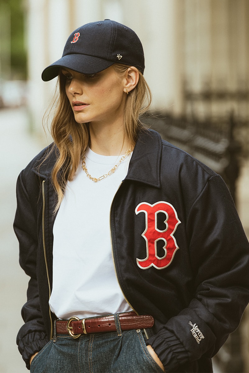 Mercer Amsterdam x MLB '47 Capsule Collaboration collection Loro Piana New York Yankees Chicago White Sox Oakland A’s Los Angeles Dodgers New York Mets Info