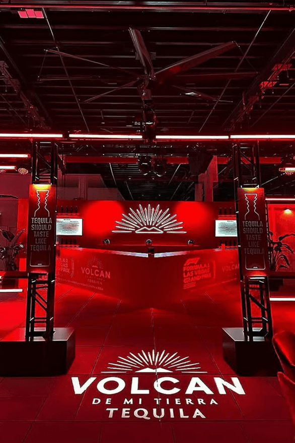 Volcan de mi Tierra Tequila Las Vegas Grand Prix formula 1 drink alcohol racing