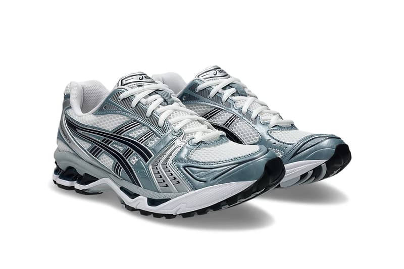 ASICS GEL-KAYANO 14 Readies for Winter in "Fjord Grey" 1203A537-106 White/Fjord Grey december relase 