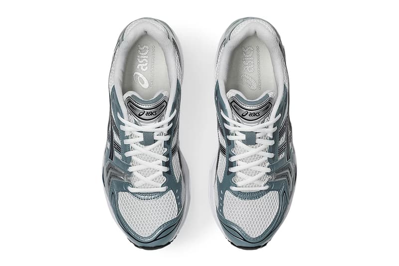 ASICS GEL-KAYANO 14 Readies for Winter in "Fjord Grey" 1203A537-106 White/Fjord Grey december relase 