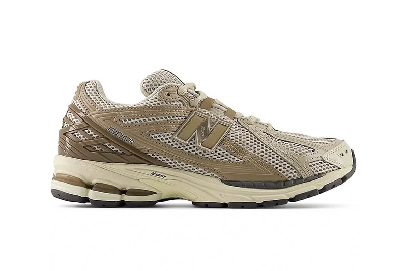 Official Look at the New Balance 1906R "Timberwolf" release info Timberwolf with Mindful Grey and Moonbeam lifestyle unisex shoe M1906RZB