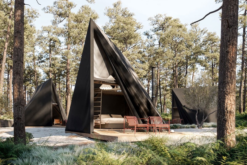Nokken Bjarke Ingels Group NKN Softshell Two Story Tent