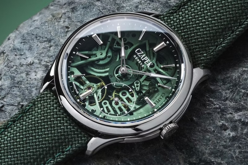 Czapek × Fratello Promenade Transparencies “Viridian Green” Collaboration Info