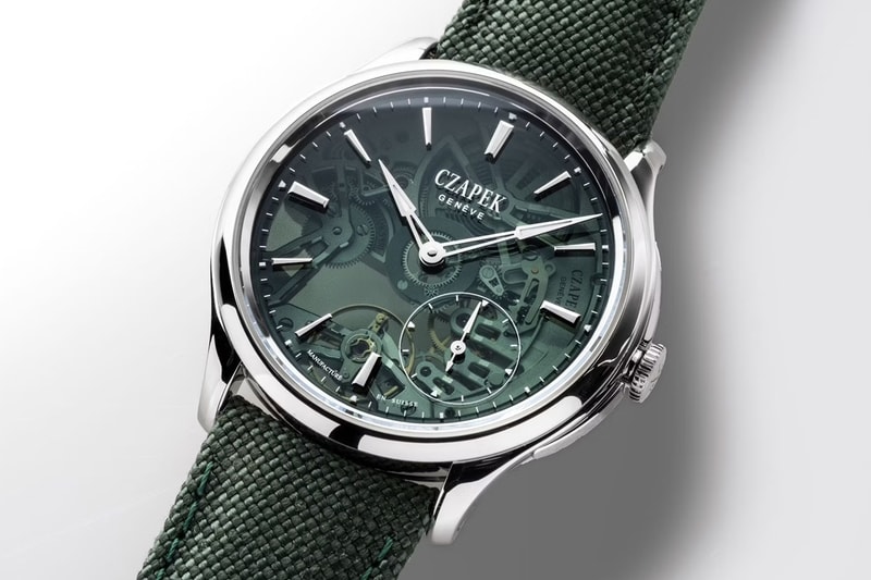 Czapek × Fratello Promenade Transparencies “Viridian Green” Collaboration Info