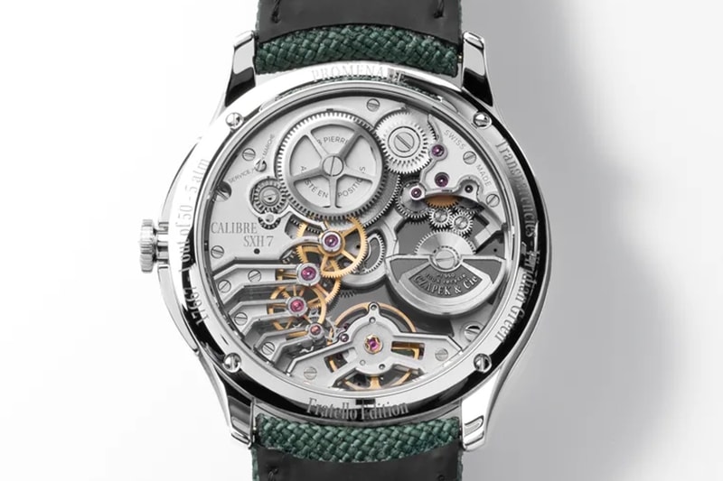 Czapek × Fratello Promenade Transparencies “Viridian Green” Collaboration Info