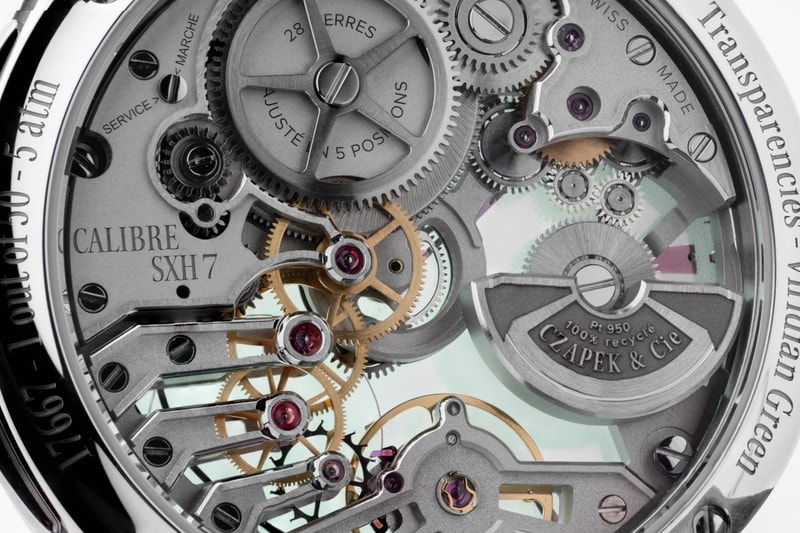 Czapek × Fratello Promenade Transparencies “Viridian Green” Collaboration Info