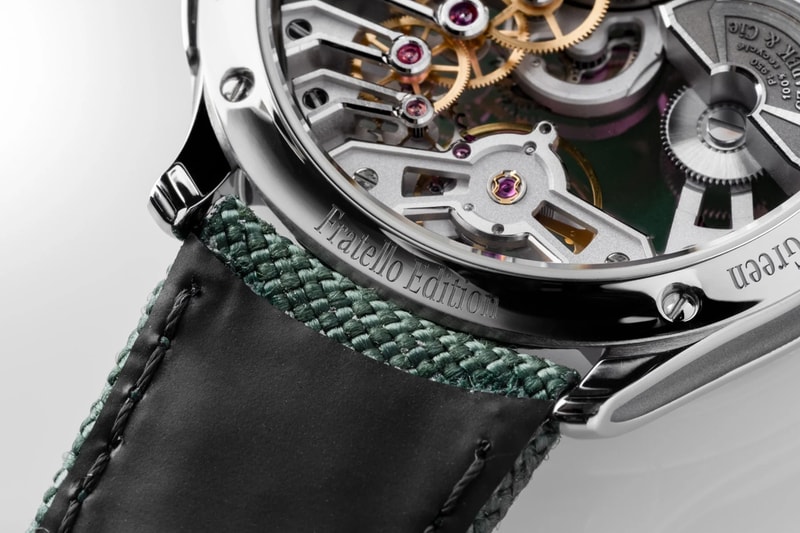 Czapek × Fratello Promenade Transparencies “Viridian Green” Collaboration Info