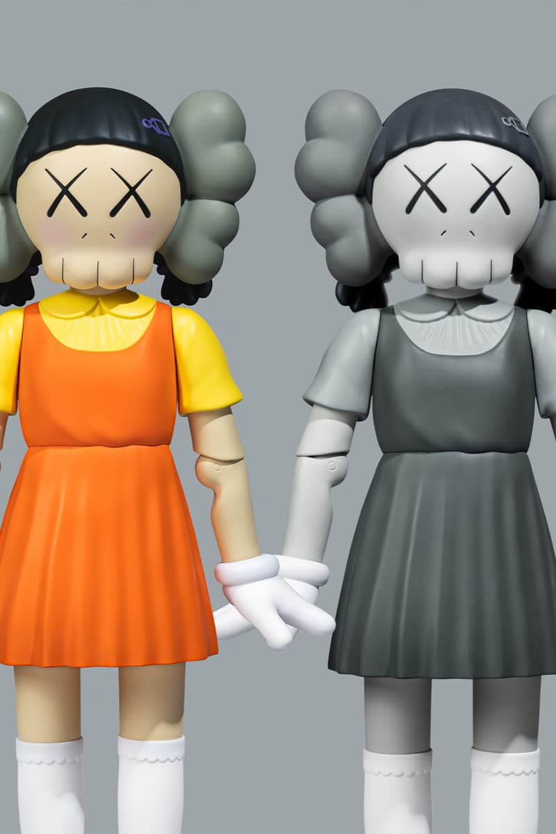 KAWS Reinterprets "Young-Hee" Character To Celebrate 'Squid Game' Season 2 Premier kaws companion