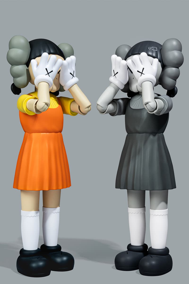 KAWS Reinterprets "Young-Hee" Character To Celebrate 'Squid Game' Season 2 Premier kaws companion