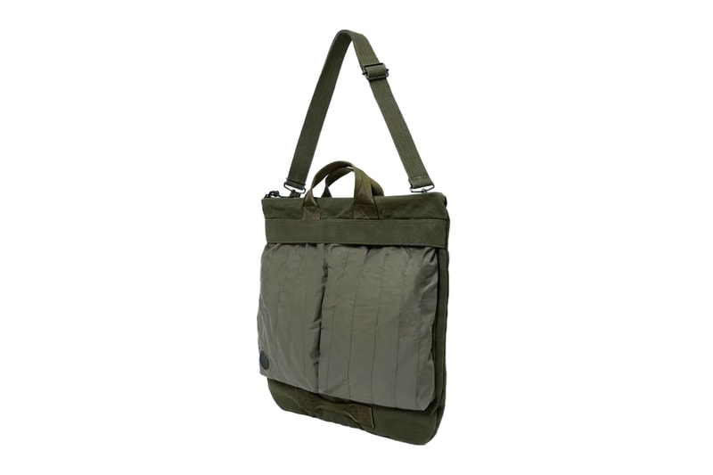 POTR Drops UNION TOKYO Helmet Bag Collaboration two piece capsule accessories military aesthetic