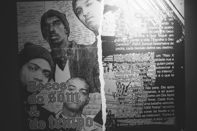 Racionais MC's Exhibition São Paulo 35 years anniversary hip hop group