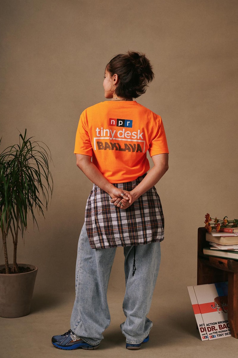 Action Bronson Partners with NPR Music To Cement The Legacy of his 'Tiny Desk' Performance collab capsule release info music baklava Human Growth Hormone Dr. Bachlava colorway price record