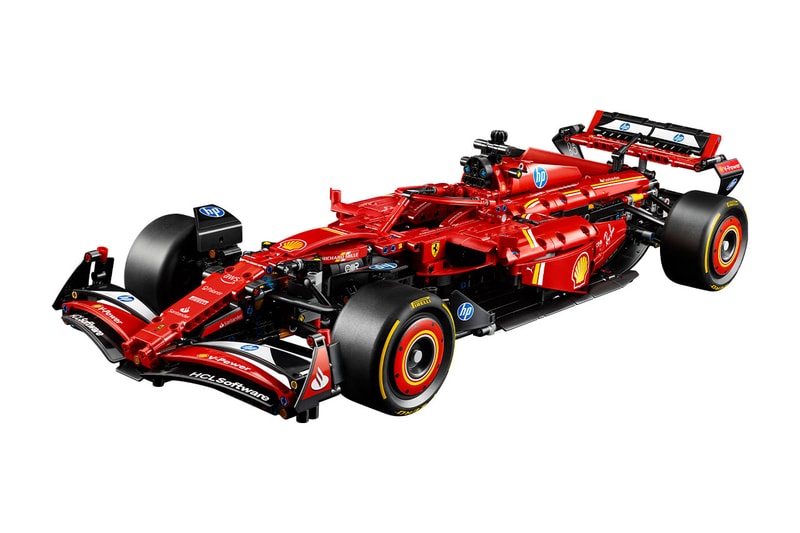 Ferrari x LEGO SF 24 F1 Technic Race Car Model Info