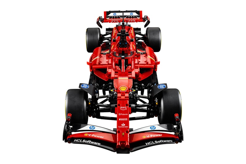 Ferrari x LEGO SF 24 F1 Technic Race Car Model Info