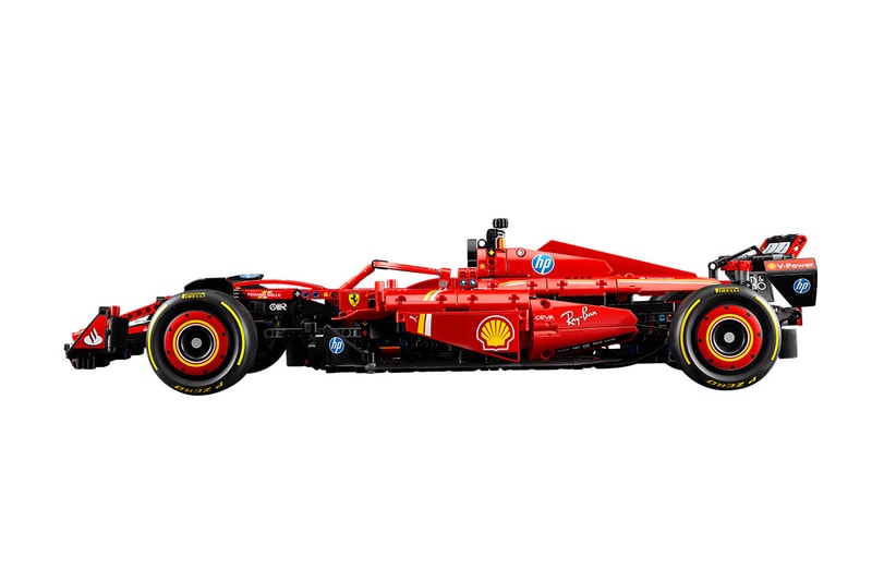 Ferrari x LEGO SF 24 F1 Technic Race Car Model Info