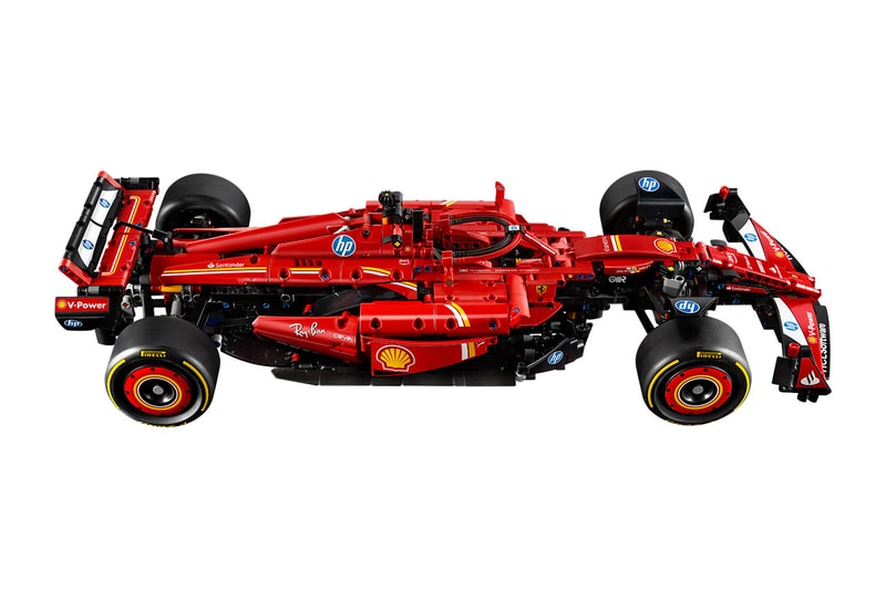 Ferrari x LEGO SF 24 F1 Technic Race Car Model Info