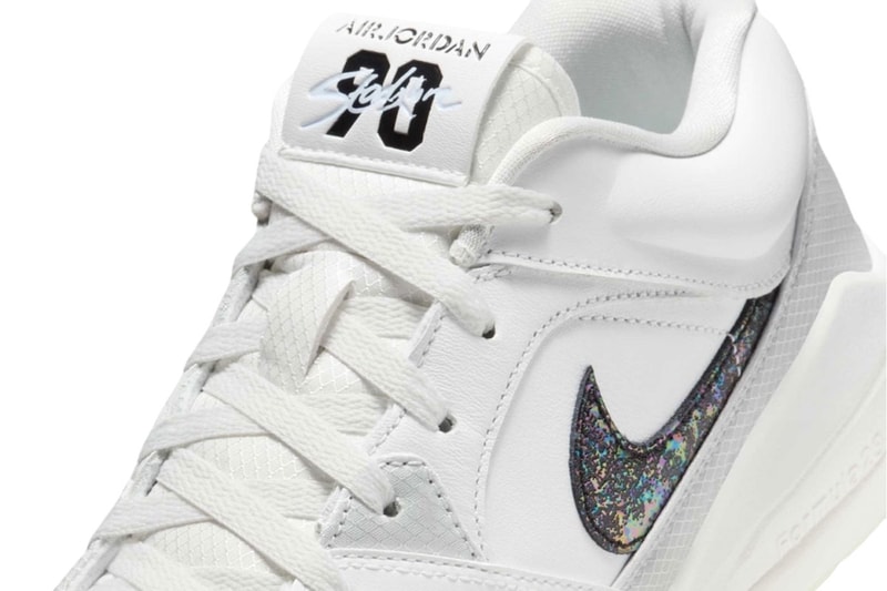 Jordan Stadium 90 "Year of the Snake” HV4092-100 Release Info Lunar New Year iridescent suede swoosh snakeskin hang tag