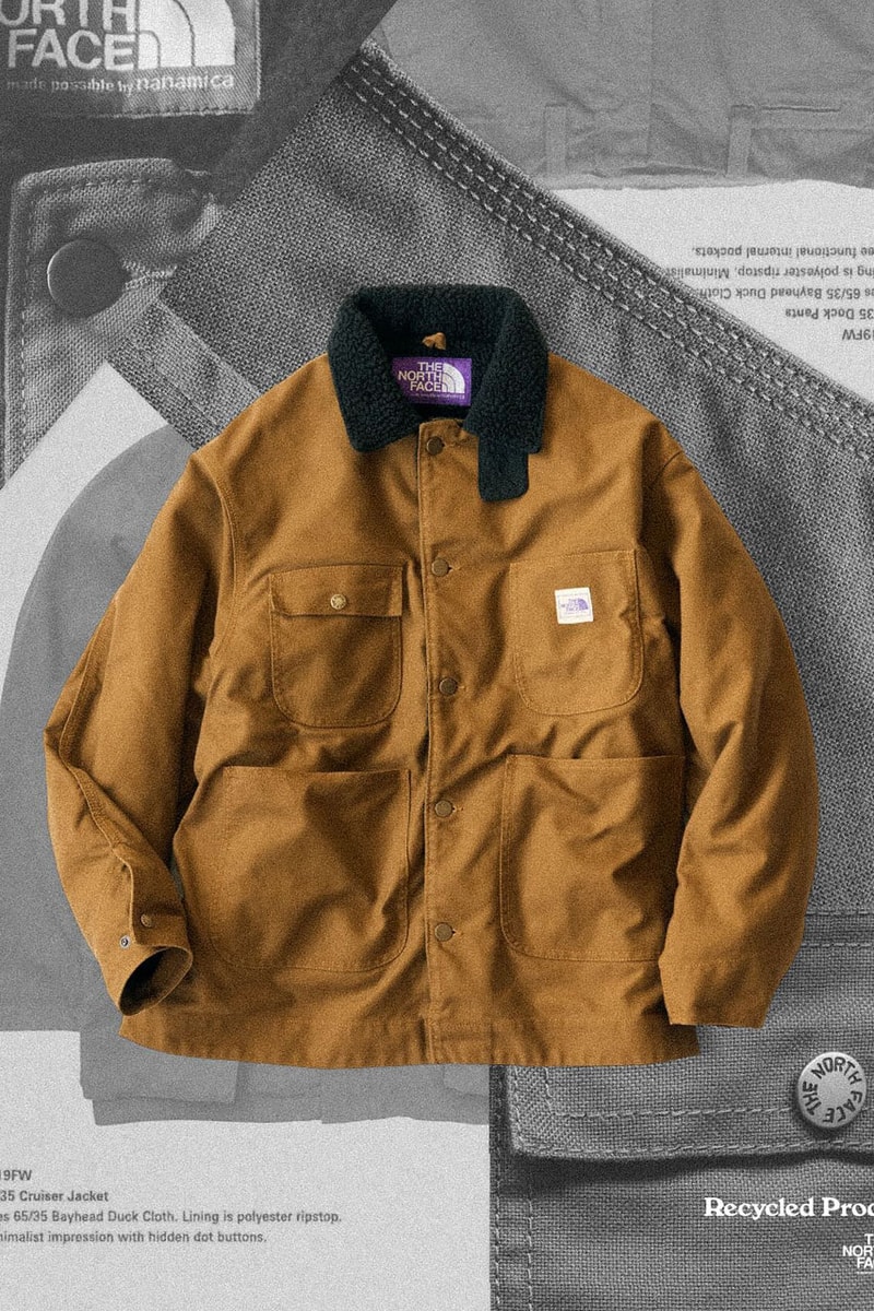 The North Face Purple Label Unveils Third Upcycled Range collection lookbook release info jacket price 