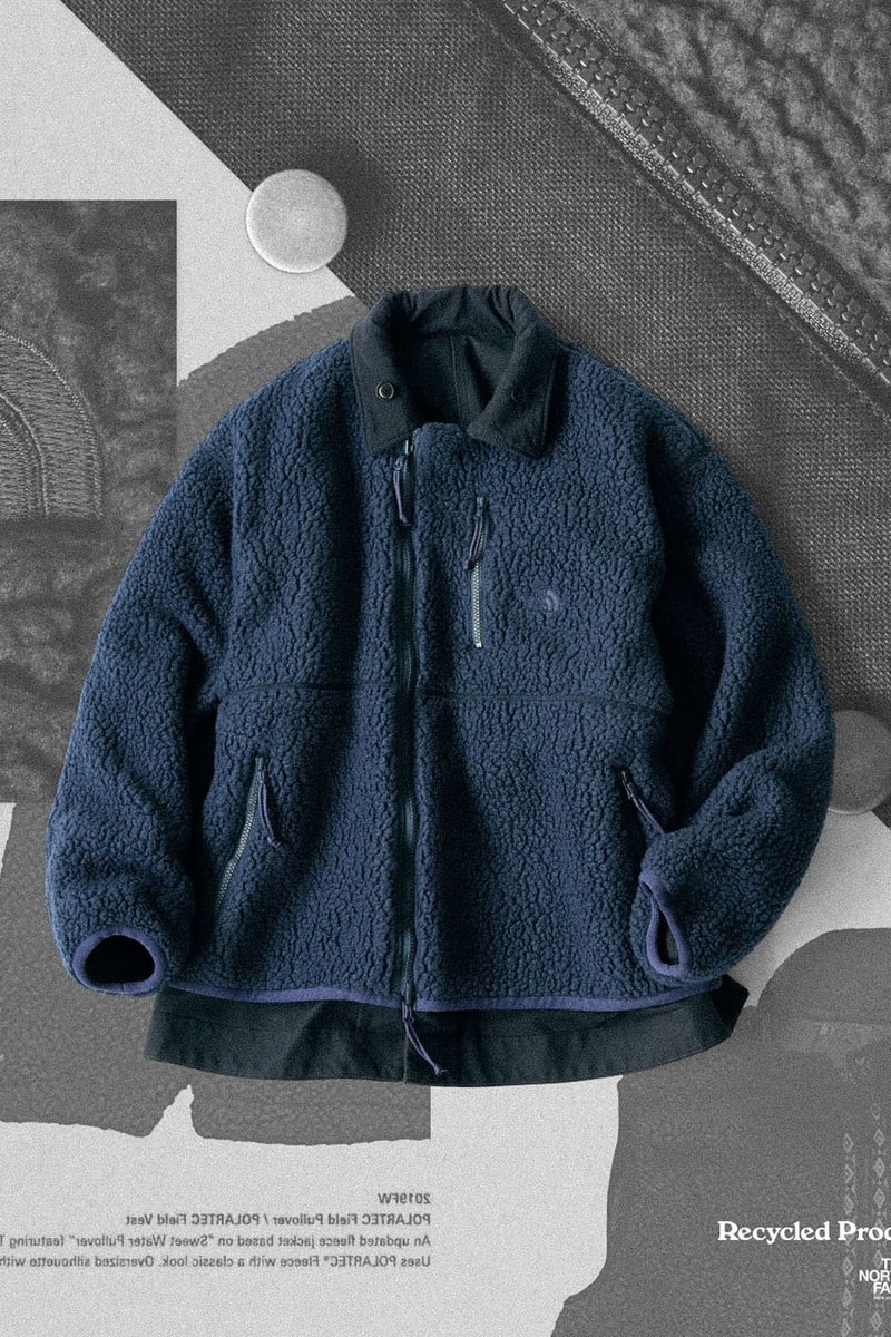 The North Face Purple Label Unveils Third Upcycled Range collection lookbook release info jacket price 