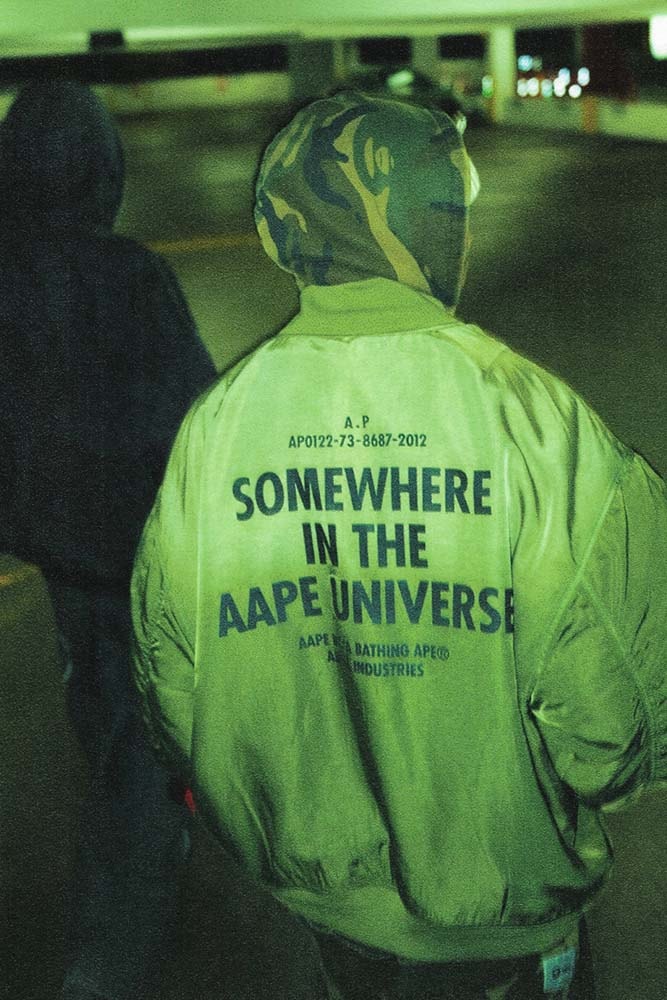 AAPE and Alpha Industries Collaboration Collection