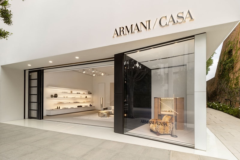 Armani/Casa Boutique Robertson Boulevard Los Angeles Info 