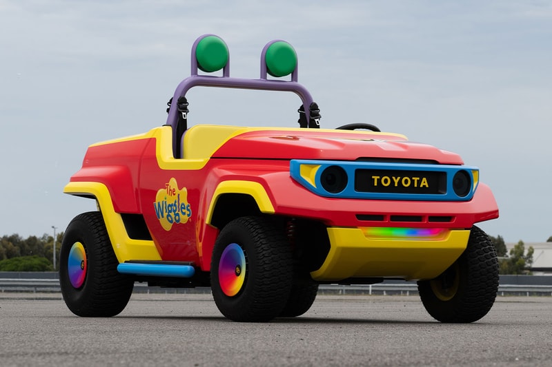 Toyota x The Wiggles Big Red Ute Stage Car Info