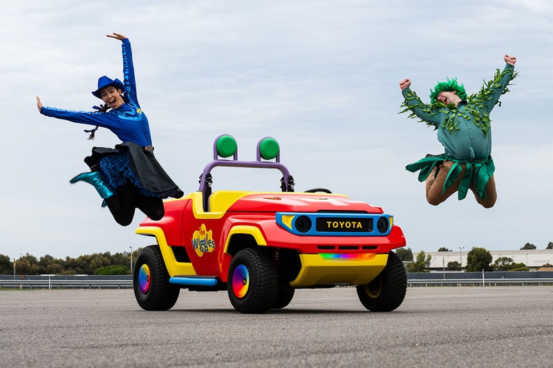 Toyota x The Wiggles Big Red Ute Stage Car Info
