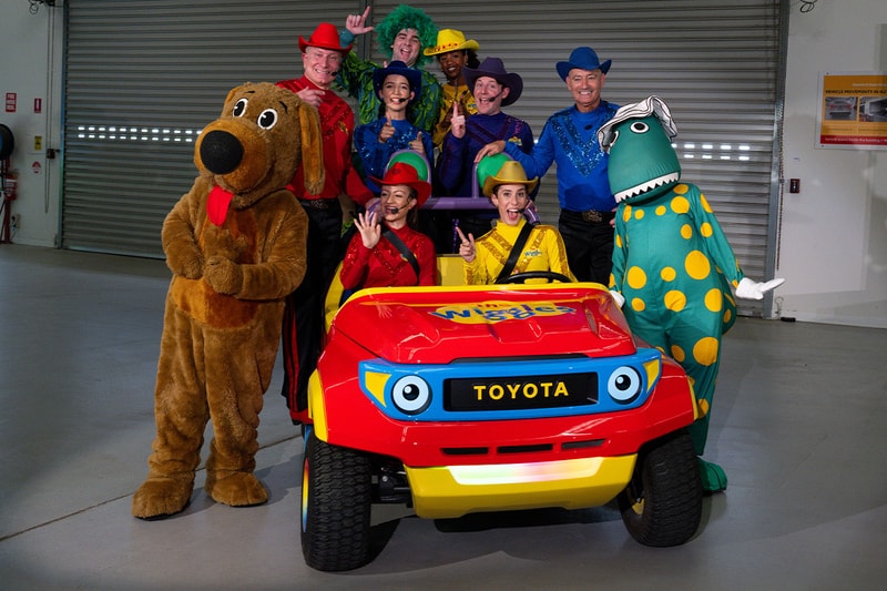 Toyota x The Wiggles Big Red Ute Stage Car Info