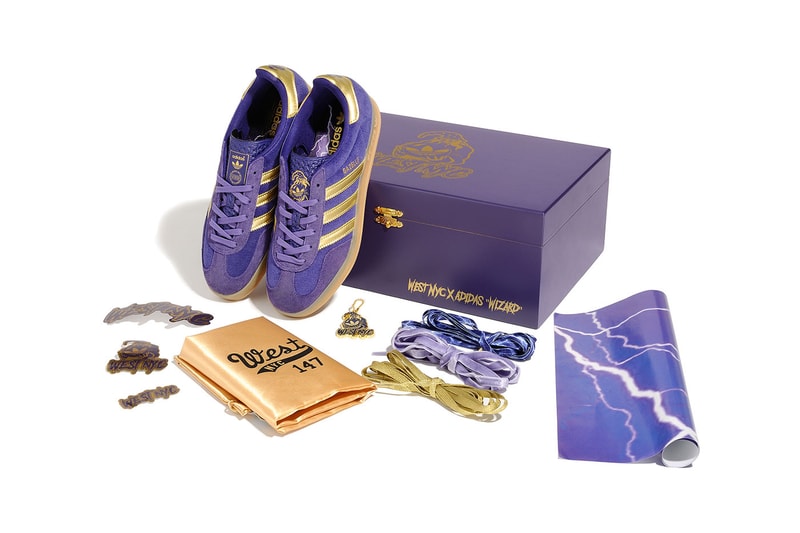 West NYC x adidas Gazelle Indoor “Wizard” JP5309 Release Info