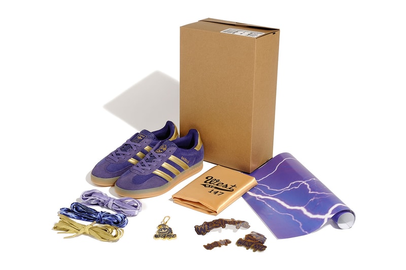 West NYC x adidas Gazelle Indoor “Wizard” JP5309 Release Info
