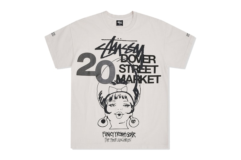 Dover Street Market Celebrates 20 Years With Customized T-Shirts and Totes asap nast bao bape bottega veneta brain dead cactus plant flea market clot chrome hearts craig green cav empt cecilie bahnsen denim tears karl jjjjound jordan fka twigs erl our legacy palace nike kim jones kiko kostadinov sacai simone rocha verdy wales bonner stone island stussy