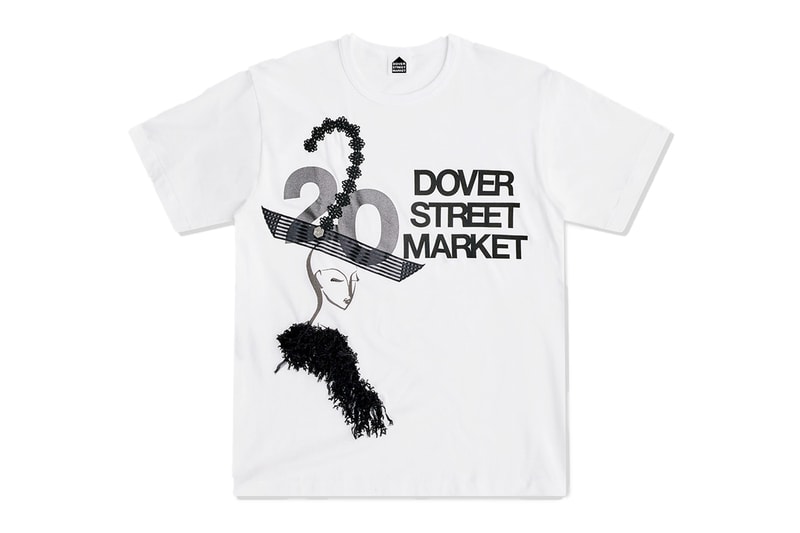 Dover Street Market Celebrates 20 Years With Customized T-Shirts and Totes asap nast bao bape bottega veneta brain dead cactus plant flea market clot chrome hearts craig green cav empt cecilie bahnsen denim tears karl jjjjound jordan fka twigs erl our legacy palace nike kim jones kiko kostadinov sacai simone rocha verdy wales bonner stone island stussy