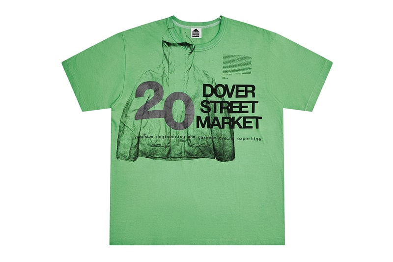 Dover Street Market Celebrates 20 Years With Customized T-Shirts and Totes asap nast bao bape bottega veneta brain dead cactus plant flea market clot chrome hearts craig green cav empt cecilie bahnsen denim tears karl jjjjound jordan fka twigs erl our legacy palace nike kim jones kiko kostadinov sacai simone rocha verdy wales bonner stone island stussy