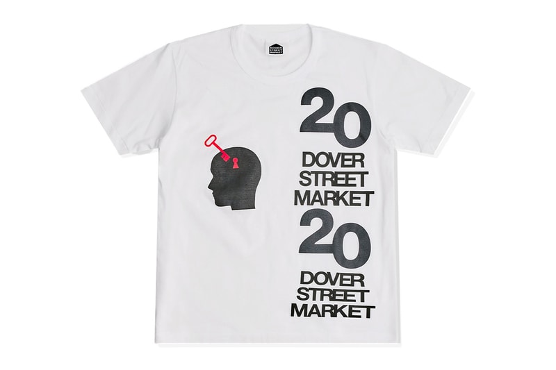 Dover Street Market Celebrates 20 Years With Customized T-Shirts and Totes asap nast bao bape bottega veneta brain dead cactus plant flea market clot chrome hearts craig green cav empt cecilie bahnsen denim tears karl jjjjound jordan fka twigs erl our legacy palace nike kim jones kiko kostadinov sacai simone rocha verdy wales bonner stone island stussy