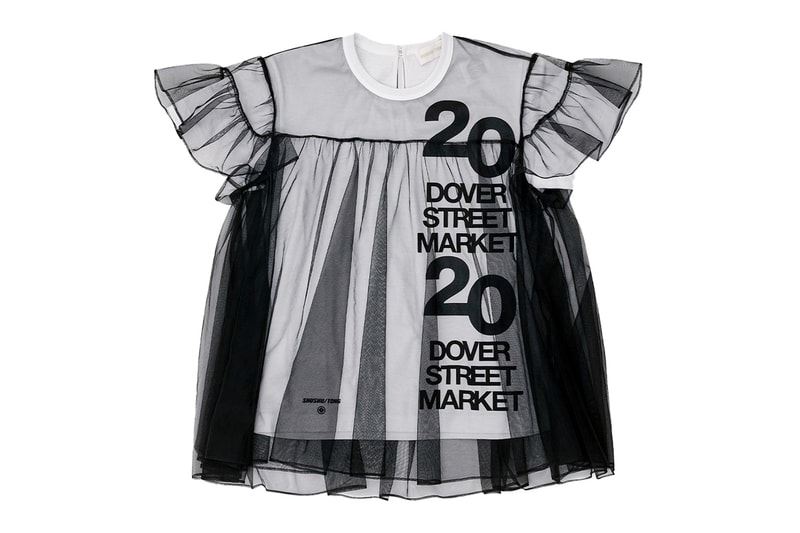 Dover Street Market Celebrates 20 Years With Customized T-Shirts and Totes asap nast bao bape bottega veneta brain dead cactus plant flea market clot chrome hearts craig green cav empt cecilie bahnsen denim tears karl jjjjound jordan fka twigs erl our legacy palace nike kim jones kiko kostadinov sacai simone rocha verdy wales bonner stone island stussy