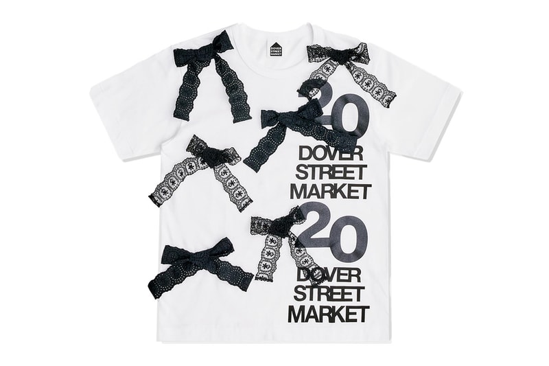 Dover Street Market Celebrates 20 Years With Customized T-Shirts and Totes asap nast bao bape bottega veneta brain dead cactus plant flea market clot chrome hearts craig green cav empt cecilie bahnsen denim tears karl jjjjound jordan fka twigs erl our legacy palace nike kim jones kiko kostadinov sacai simone rocha verdy wales bonner stone island stussy
