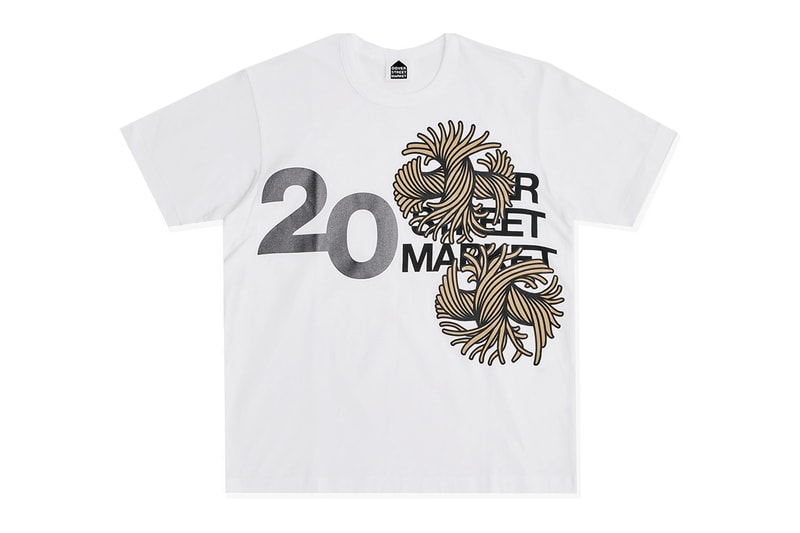 Dover Street Market Celebrates 20 Years With Customized T-Shirts and Totes asap nast bao bape bottega veneta brain dead cactus plant flea market clot chrome hearts craig green cav empt cecilie bahnsen denim tears karl jjjjound jordan fka twigs erl our legacy palace nike kim jones kiko kostadinov sacai simone rocha verdy wales bonner stone island stussy