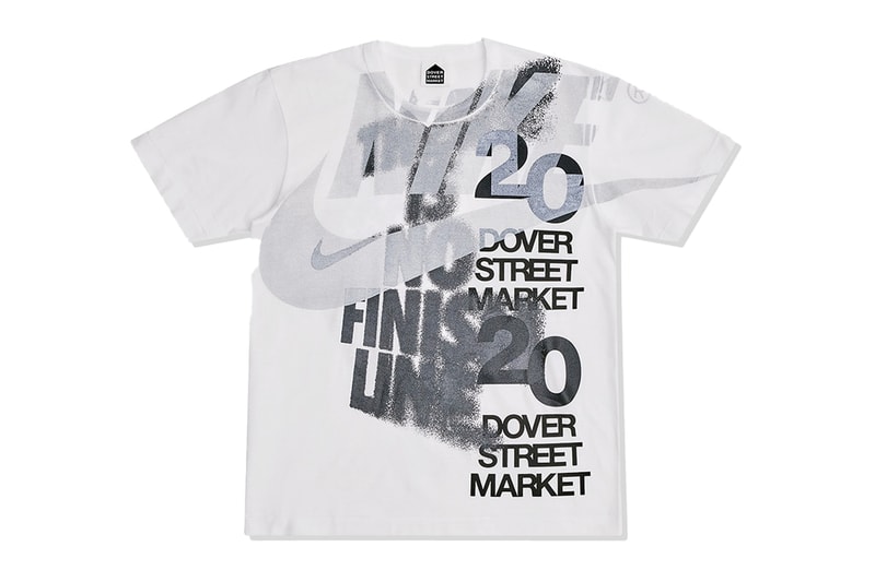 Dover Street Market Celebrates 20 Years With Customized T-Shirts and Totes asap nast bao bape bottega veneta brain dead cactus plant flea market clot chrome hearts craig green cav empt cecilie bahnsen denim tears karl jjjjound jordan fka twigs erl our legacy palace nike kim jones kiko kostadinov sacai simone rocha verdy wales bonner stone island stussy