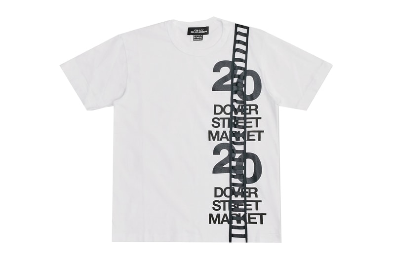 Dover Street Market Celebrates 20 Years With Customized T-Shirts and Totes asap nast bao bape bottega veneta brain dead cactus plant flea market clot chrome hearts craig green cav empt cecilie bahnsen denim tears karl jjjjound jordan fka twigs erl our legacy palace nike kim jones kiko kostadinov sacai simone rocha verdy wales bonner stone island stussy