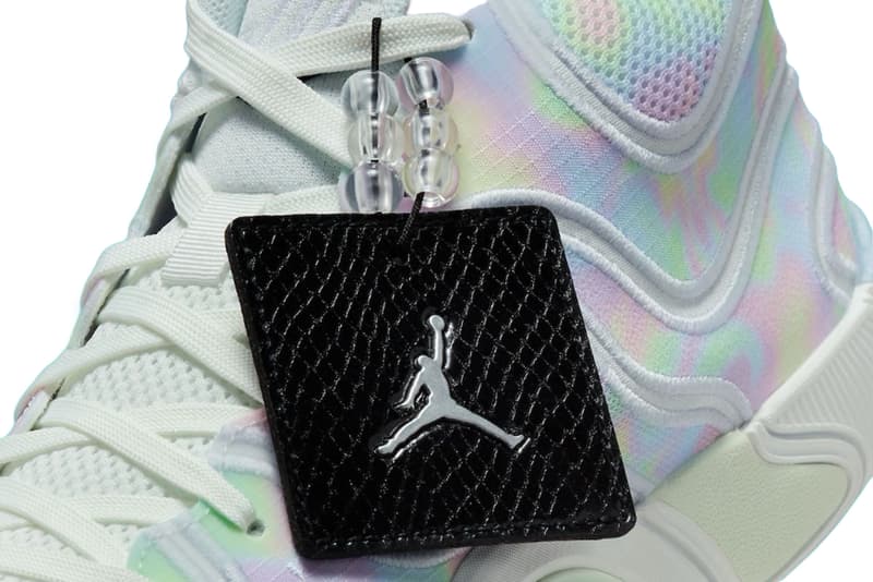 First Look at the Jordan Tatum 3 "Year of the Snake" Summit White/Barely Green-Football Grey HF3084-103 jayson tatum basketball jordan brand