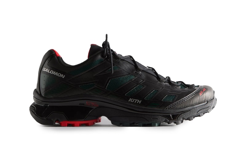 Kith Teams up With Salomon for a Holiday-Inspired XT-4K collaboration release info skeleton red white grey kithmas