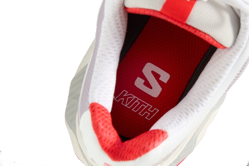 Kith Teams up With Salomon for a Holiday-Inspired XT-4K collaboration release info skeleton red white grey kithmas