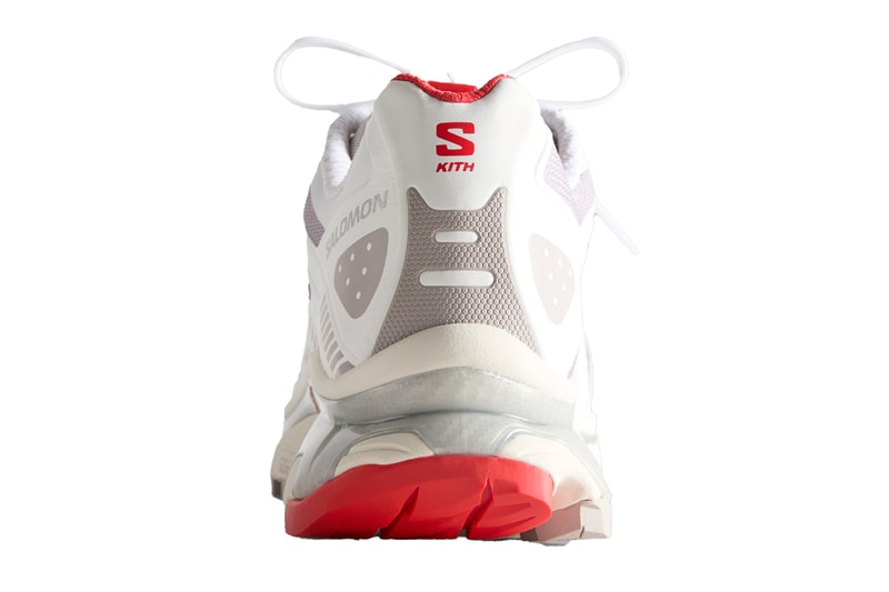 Kith Teams up With Salomon for a Holiday-Inspired XT-4K collaboration release info skeleton red white grey kithmas