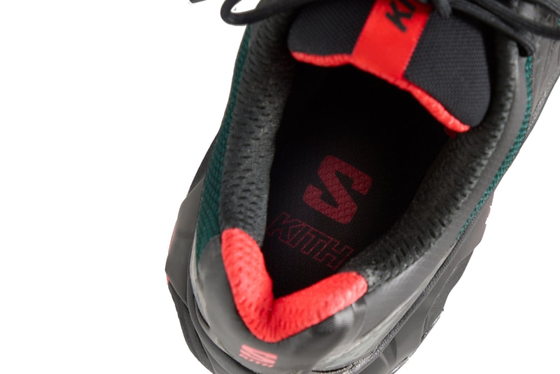 Kith Teams up With Salomon for a Holiday-Inspired XT-4K collaboration release info skeleton red white grey kithmas