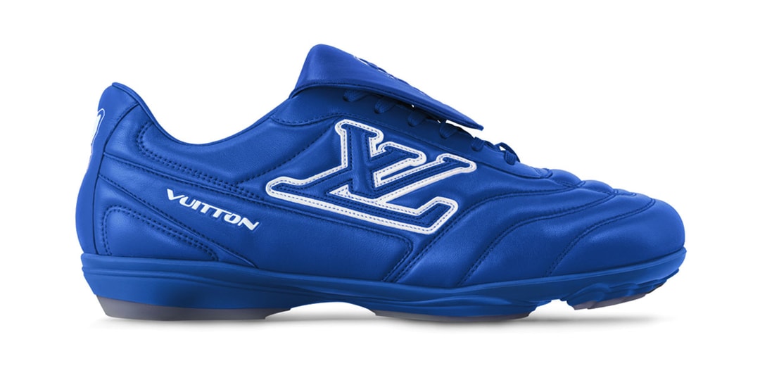 Louis Vuitton's Footprint Soccer Shoe Is Going for Goals