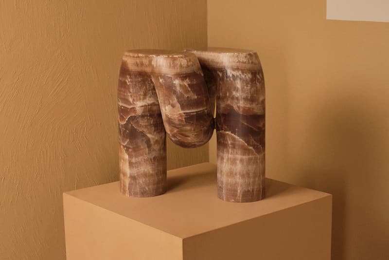 Kelly Wearstler Sculpts Stone for "Nudo" Collection