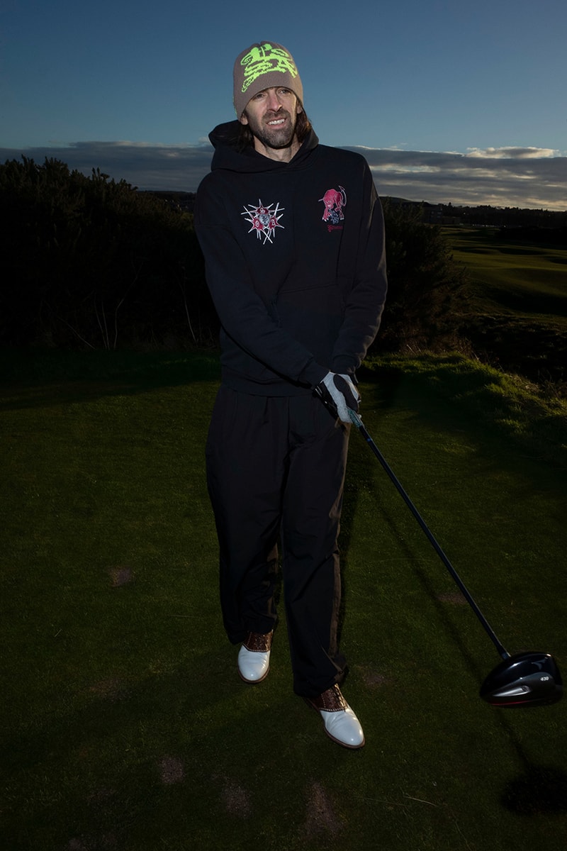 pluto of st andrews winter 2024 collection info lookbook golf vintage store scotland hoodie hat t shirt jacket graphic