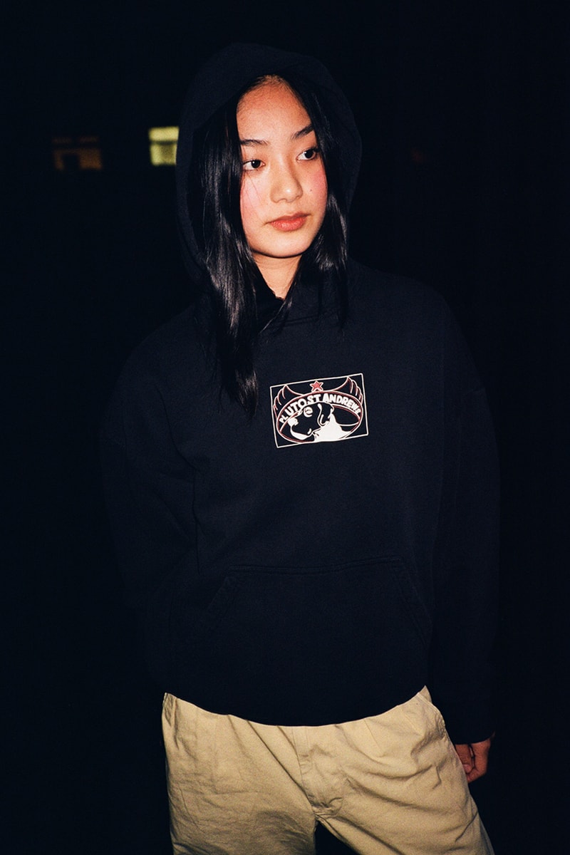 pluto of st andrews winter 2024 collection info lookbook golf vintage store scotland hoodie hat t shirt jacket graphic